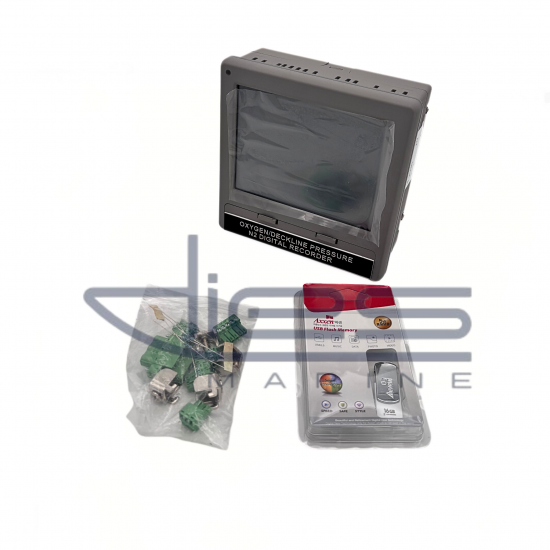 N2 SYSTEM  O2 & DECKLINE PRESSURE RECORDER