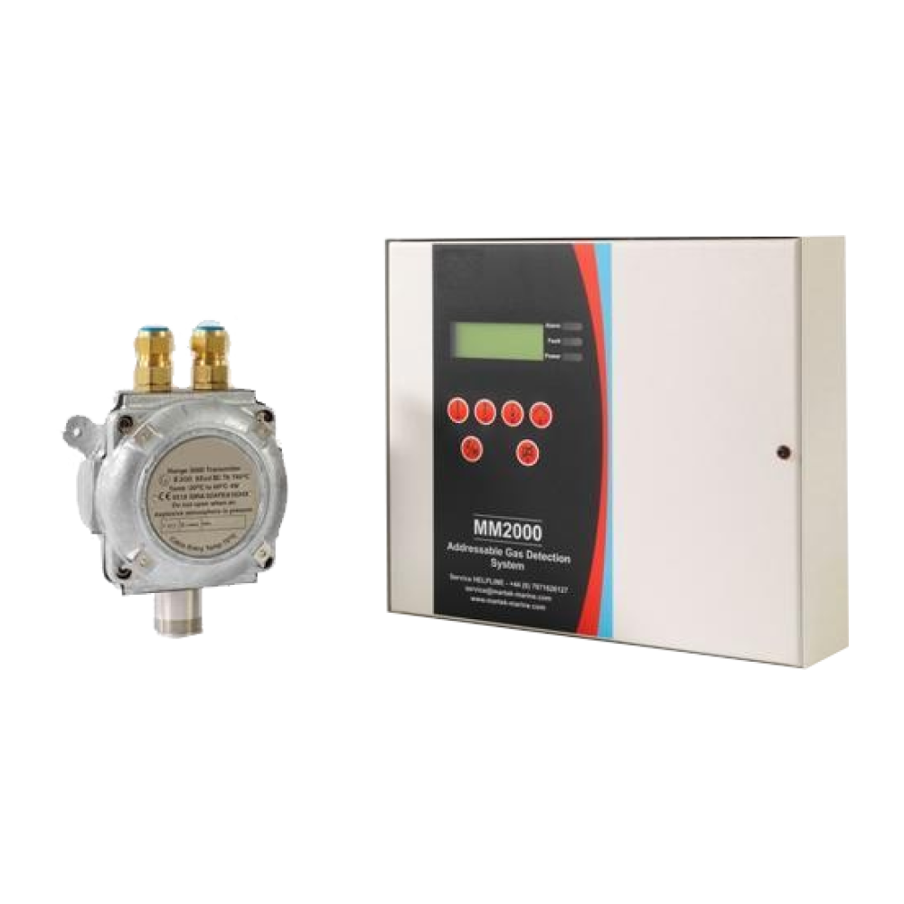 Martek Marine MM2000 fixed gas detection system